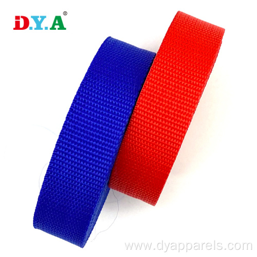 25mm colorful binding polypropylene pp tape webbing product